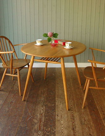 1960年代のアンティーク アーコール テーブル (e-270-f)