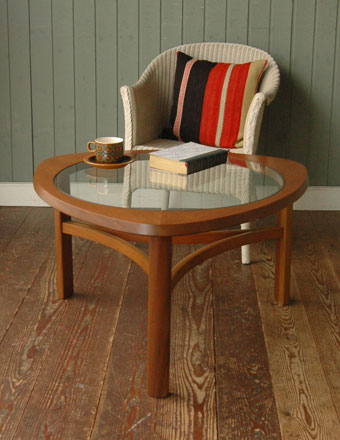 1960年代のアンティーク コーヒーテーブル (e-310-f)