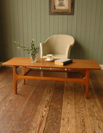 1960年代のアンティーク コーヒーテーブル (e-320-f)