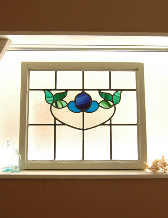 アンティーク ステンドグラス (g-361)