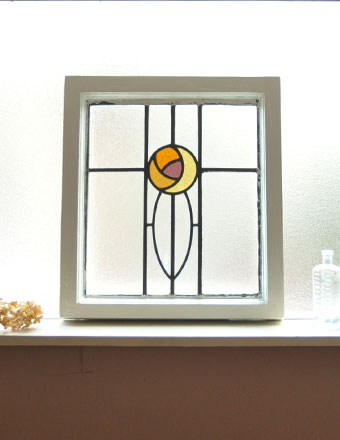 1930年代のアンティーク ステンドグラス(g-491-k)｜アンティーク雑貨