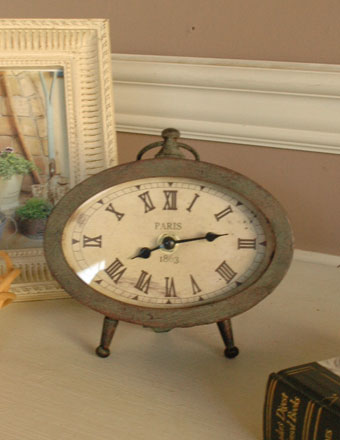 アンティーク風ミニクロック（置き時計）クロック パリ 1863（ＳＳ）