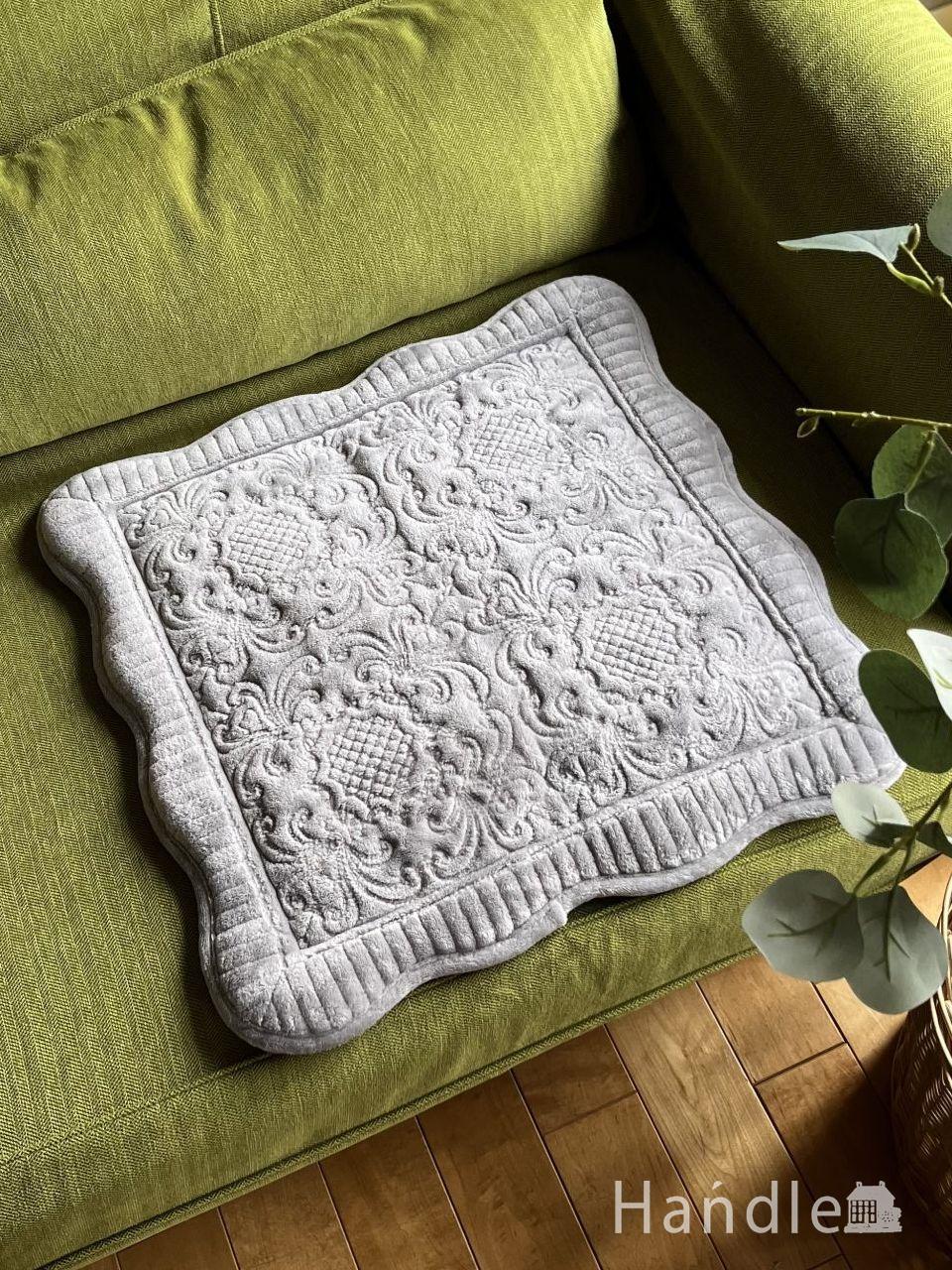 おしゃれなシートクッション、リバーシブルで使えるチェアパッド（48x48cm） (n20-436)