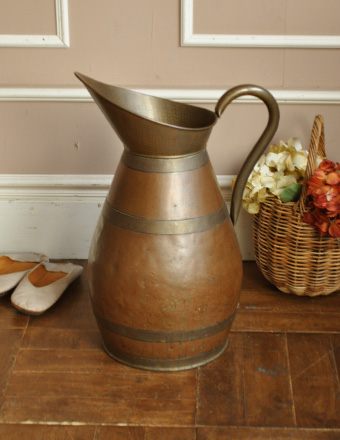 1950年代のアンティーク 炭入れバケツ(j-051-z)｜アンティーク雑貨