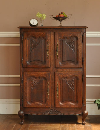 1920年代のアンティーク キャビネット (j-1012-f)