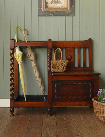 2011年04月21日にご購入済み。アンティーク ホールスタンド (j-117)