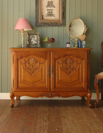 アンティーク キャビネット (j-129)