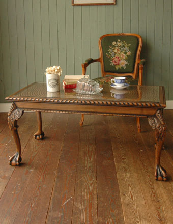 アンティーク サロン テーブル (j-257)