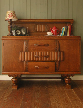 アンティーク サイドボード (j-298)
