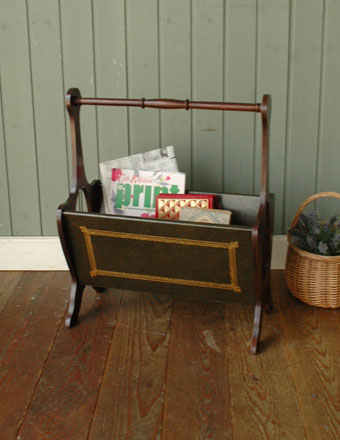 アンティーク マガジン シェルフ (j-330)