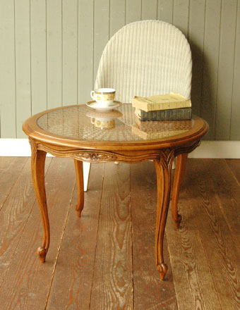 アンティーク サロン テーブル (j-390)