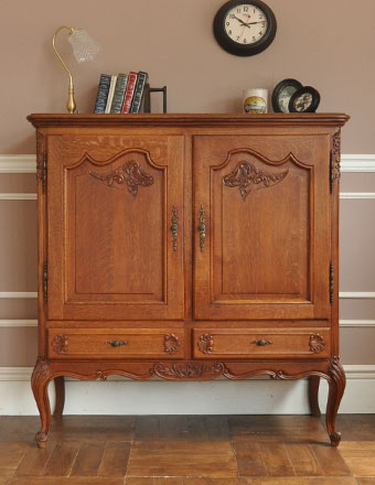 1940年代のアンティーク キャビネット (j-446-f)