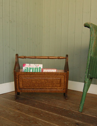 1930年代のアンティーク マガジンラック (j-484-f)