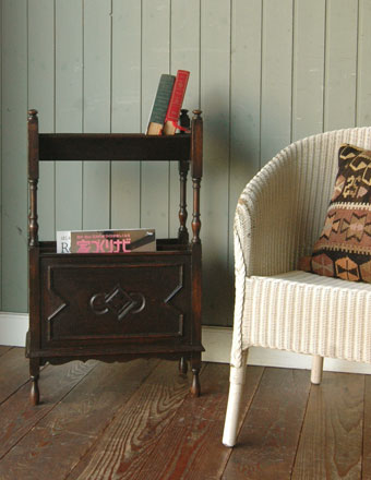 1930年代のアンティーク マガジンラック (j-523-f)