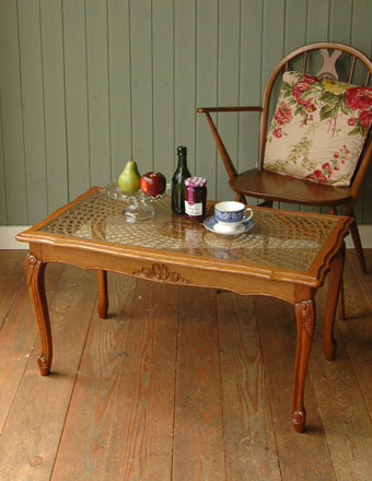 アンティーク サロン テーブル (j-53)