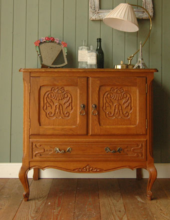 アンティーク キャビネット (j-62)