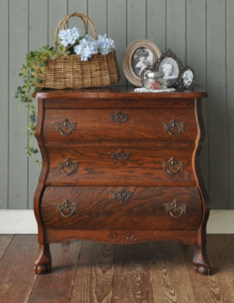 1940年代のアンティーク チェスト (j-659-f)