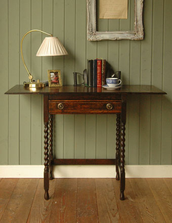 アンティーク サイド テーブル (j-66)