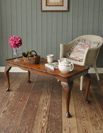 1930年代のアンティーク サロン テーブル (j-676-f)