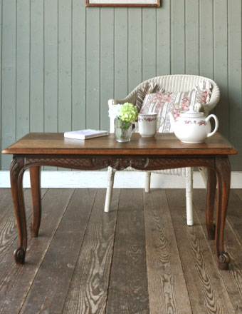 1930年代のアンティーク サロン テーブル (j-686-f)