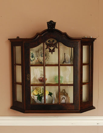 1940年代のアンティーク ウォール キャビネット (j-694-f)