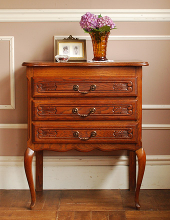 1940年代のアンティーク チェスト (j-733-f)