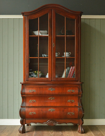 1930年代のアンティーク キャビネット (j-763-f)