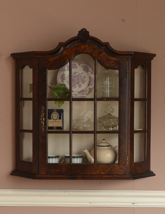 1940年代のアンティーク ウォールキャビネット (j-789-f)