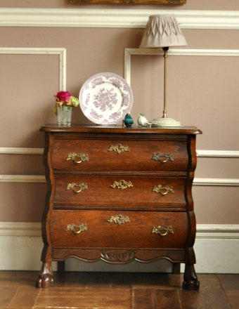 2014年3月2日にご成約頂きました。1940年代のアンティーク チェスト (j-796-f)