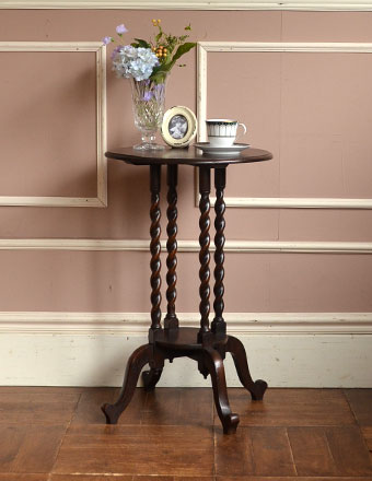 1920年代のアンティーク オケージョナル テーブル (j-802-f)