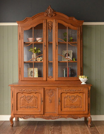 1920年代のアンティーク キャビネット (j-824-f)