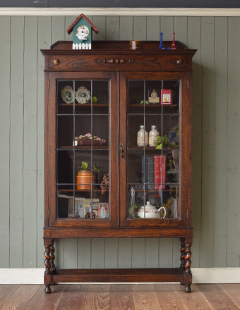 2013年12月22日にご成約頂きました。1920年代のアンティーク ブックケース (j-826-f)