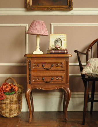 1930年代のアンティーク ナイト テーブル (j-844-f)