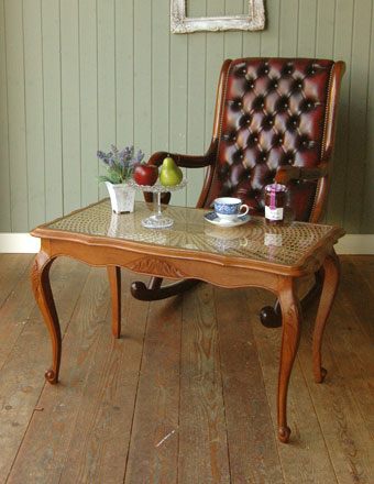 アンティーク サロン テーブル (j-87)