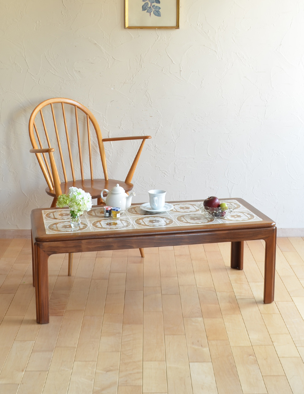 G-PLANのコーヒーテーブル、タイルトップのビンテージ家具(k-1228-f ...
