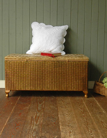 1940年代のアンティーク ロイドルーム ブランケットボックス (k-179-f)