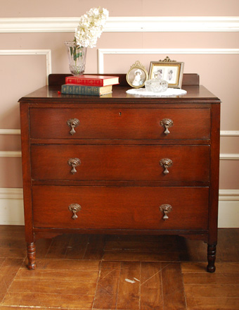 1930年代のアンティーク チェスト (k-425-f)