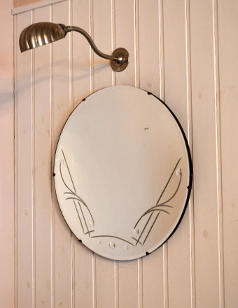 1940年代のアンティーク ミラー(k-447-z)｜アンティーク雑貨