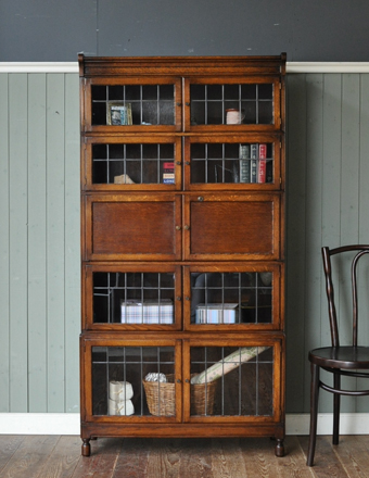 アンティーク　スタッキングブックケース スタッキング ブックケース | アンティーク・ヨーロッパ輸入家具ならお