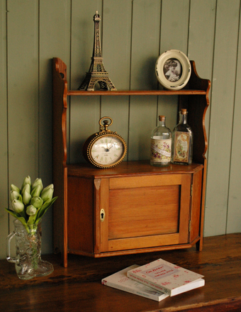 1930年代のアンティーク ウォール シェルフ (k-522k-f)