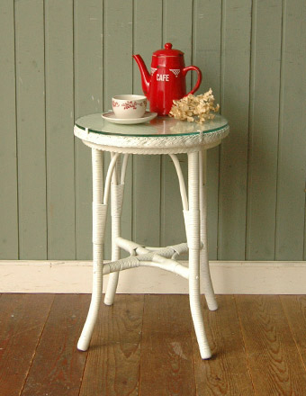 アンティーク ロイドルーム テーブル （ホワイト） (k-54)