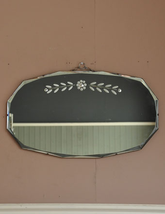 1930年代のアンティーク ミラー (k-561-z)