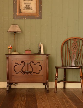 1940年代のアンティーク カップボード (k-680-f)