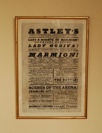 1930年代のアンティーク 額絵(ASTLEY'S) (k-774-z-1)
