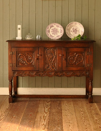 1940年代のアンティーク サイドボード (k-817k-f)