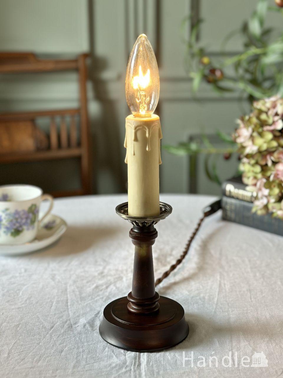 気軽に使えるおしゃれなテーブルライト、アンティーク調のシャンデリアライト