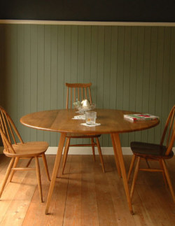 アンティーク家具 アンティークのテーブル アンティークアーコールドロップリーフテーブル