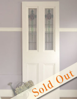 アンティーク家具  アンティークステンドグラス・ドア