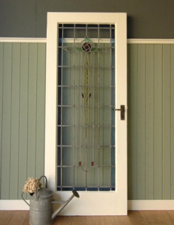 アンティーク家具  アンティーク ステンドグラス ドア