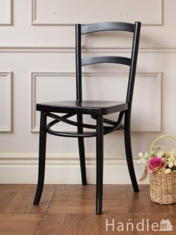 アンティークチェア・椅子 ベントウッドチェア アンティークのベントウッドチェア、イギリスから届いた軽くて便利な椅子